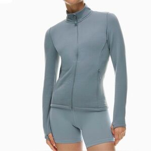 Aritzia Tna Polartec Zip Up